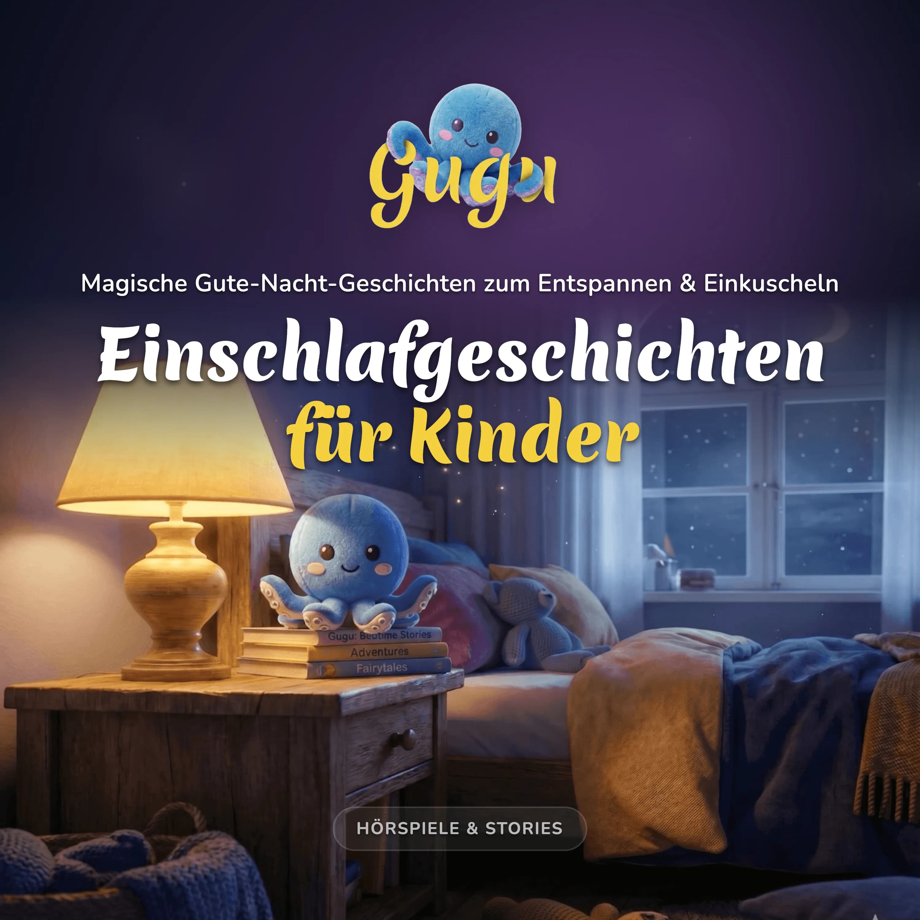 Spotify: Einschlafgeschichten für Kinder