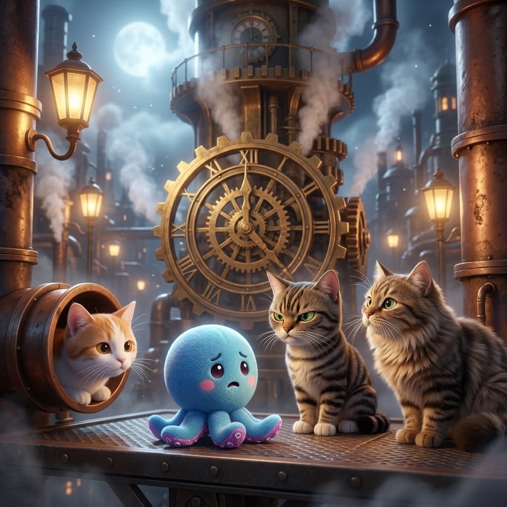 The Secret of the Steaming Gear Tower