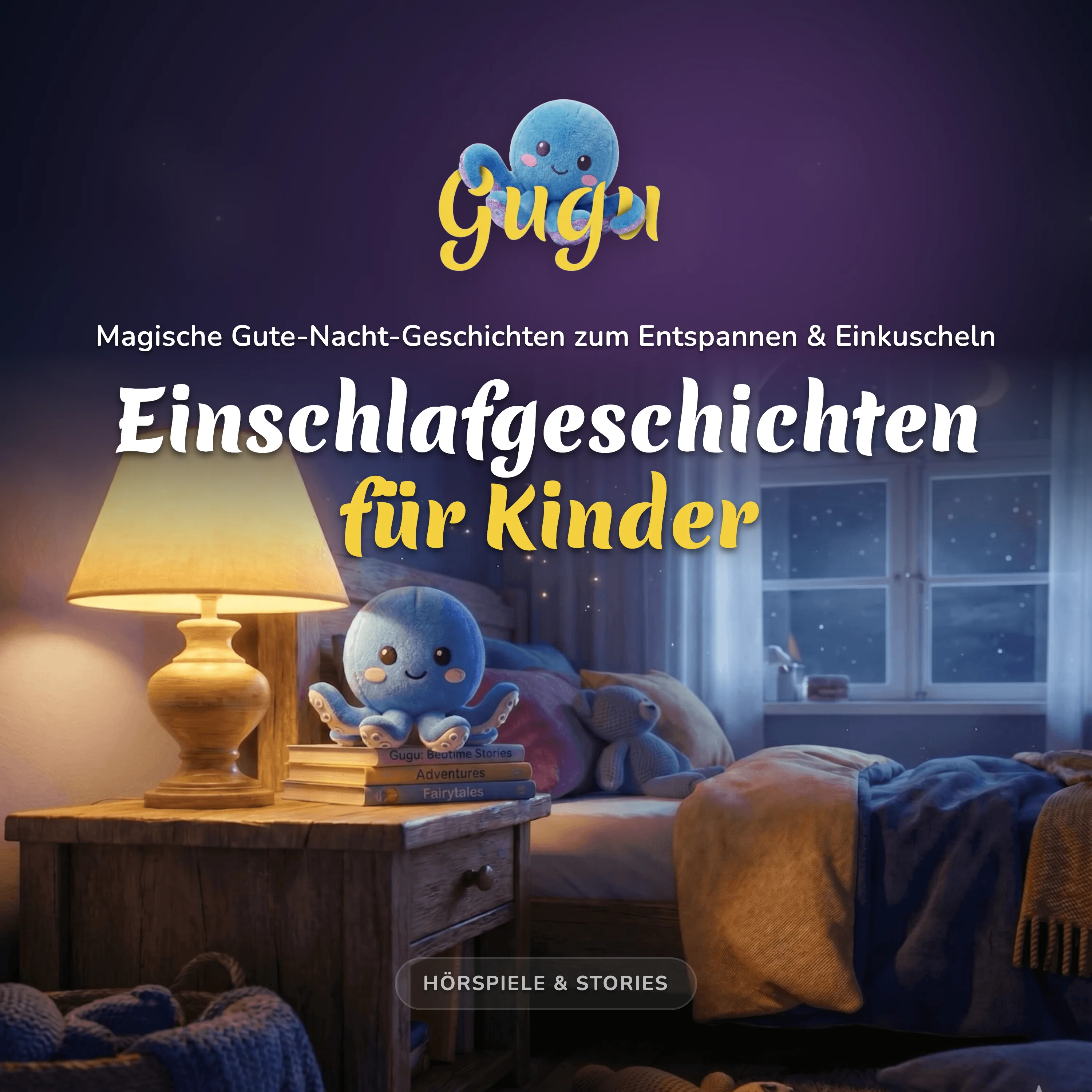 Spotify: Einschlafgeschichten für Kinder